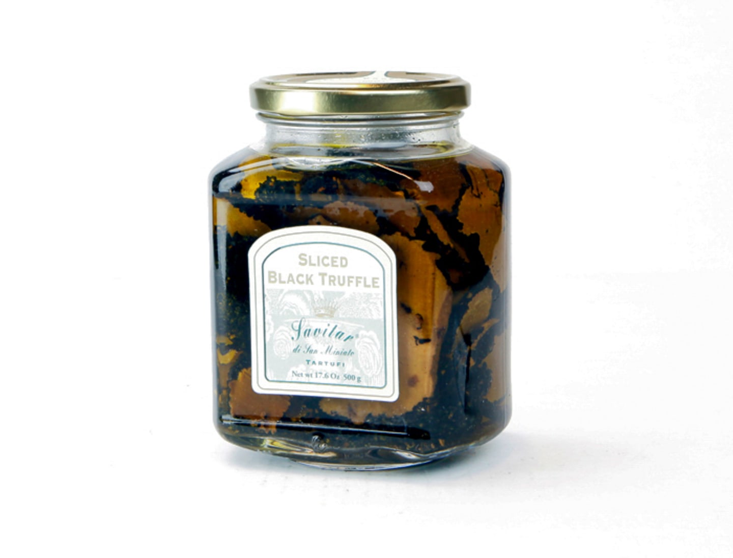 Tryffel svart skivad 500g