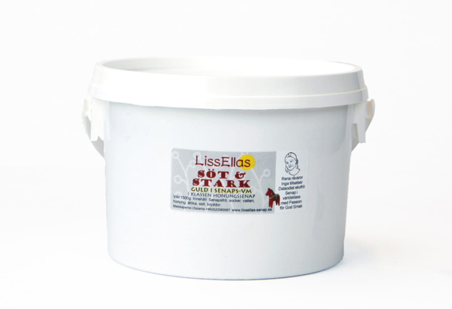 Senap Söt-Stark 1,5kg SE
