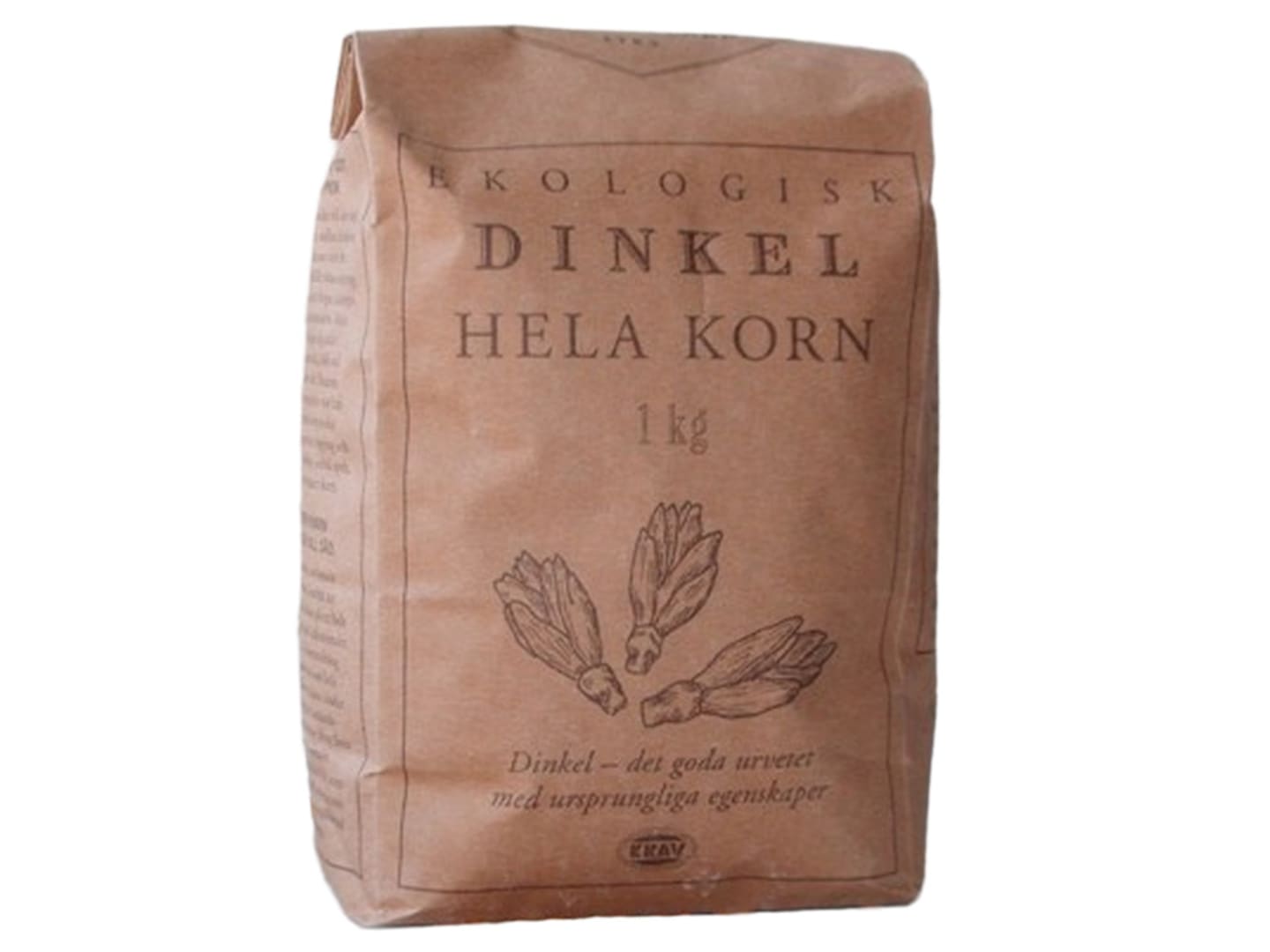 Dinkel hela korn KRAV 1,5kg