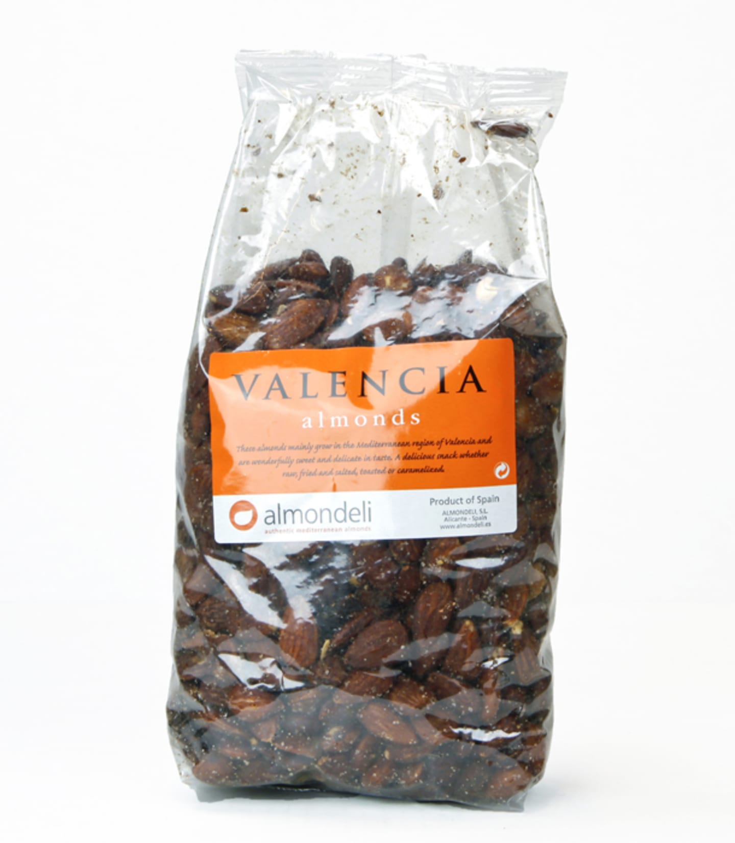 Mandlar bruna rostade och saltade 1kg