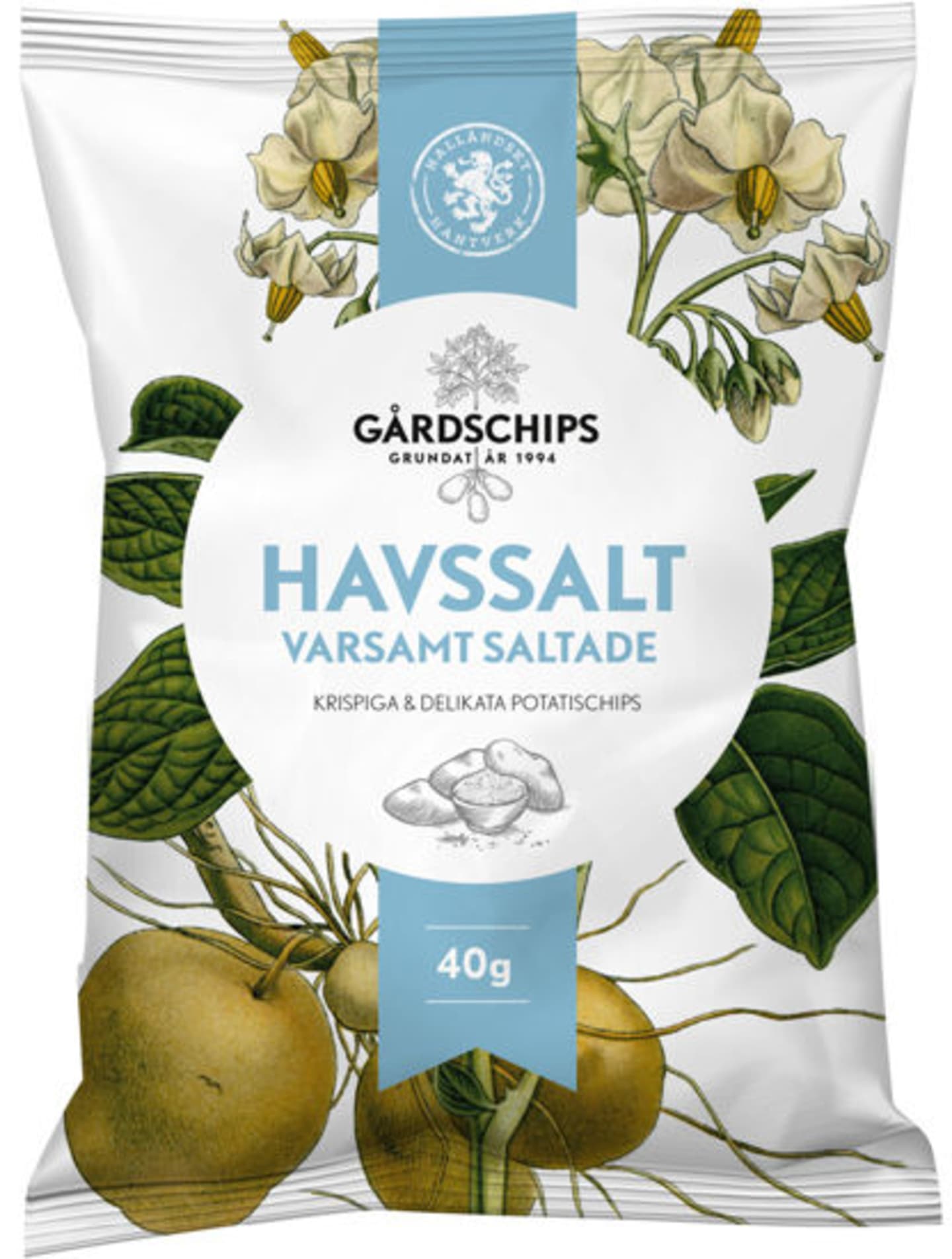 Chips potatis 18x40g