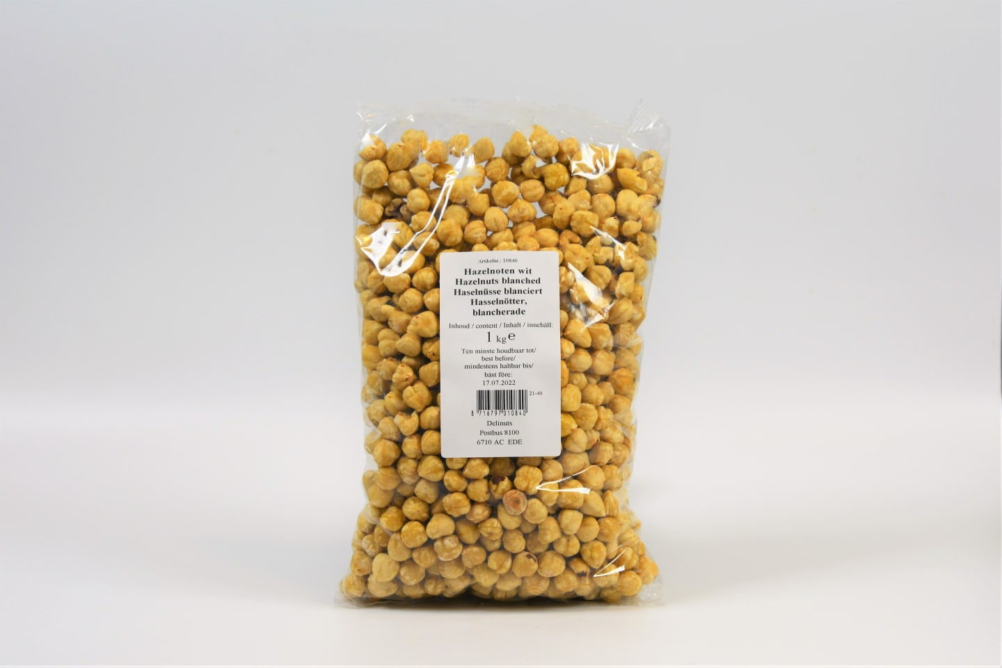 Hasselnötter vita 1kg