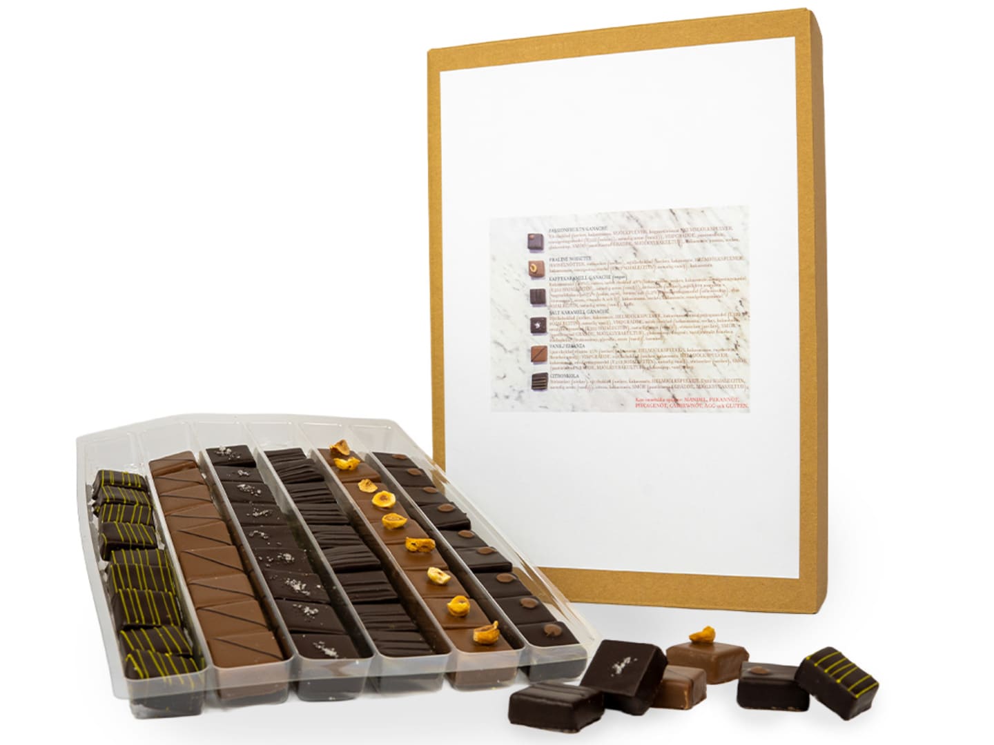 Chokladpralin mix 6x10st