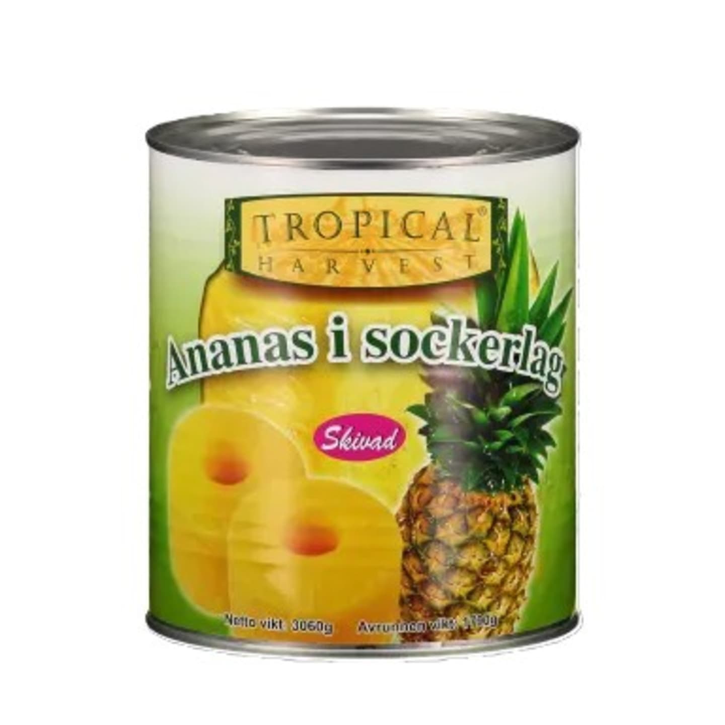 Ananas i ringar 1,84/3,05kg