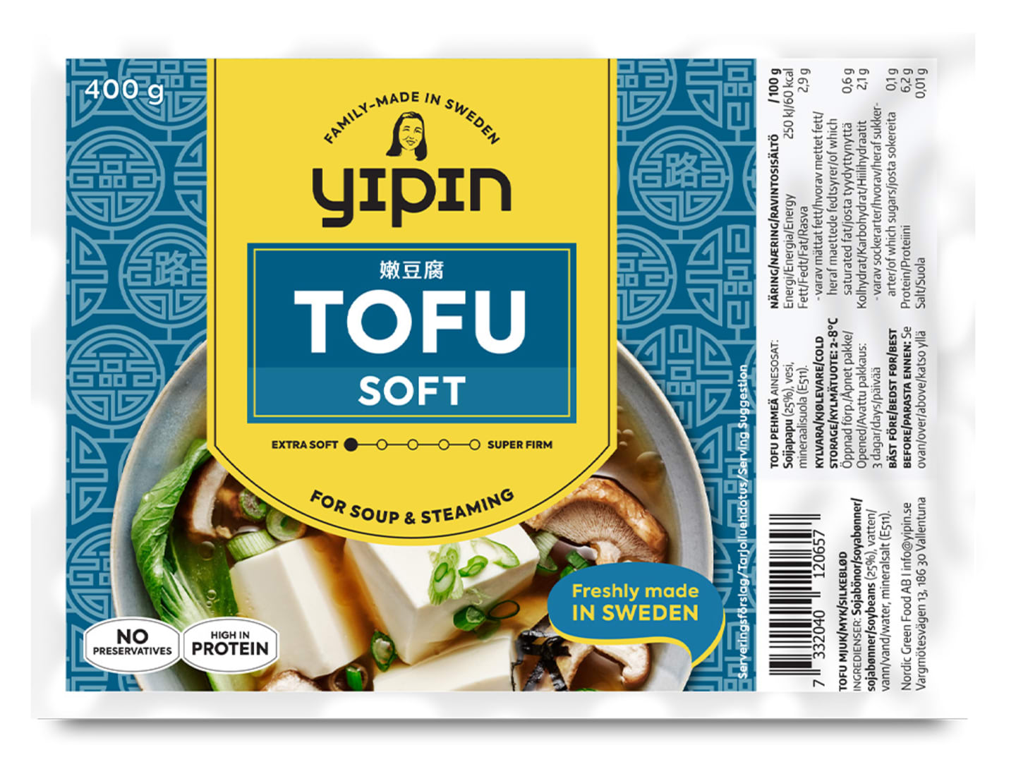 Tofu mjuk 380g
