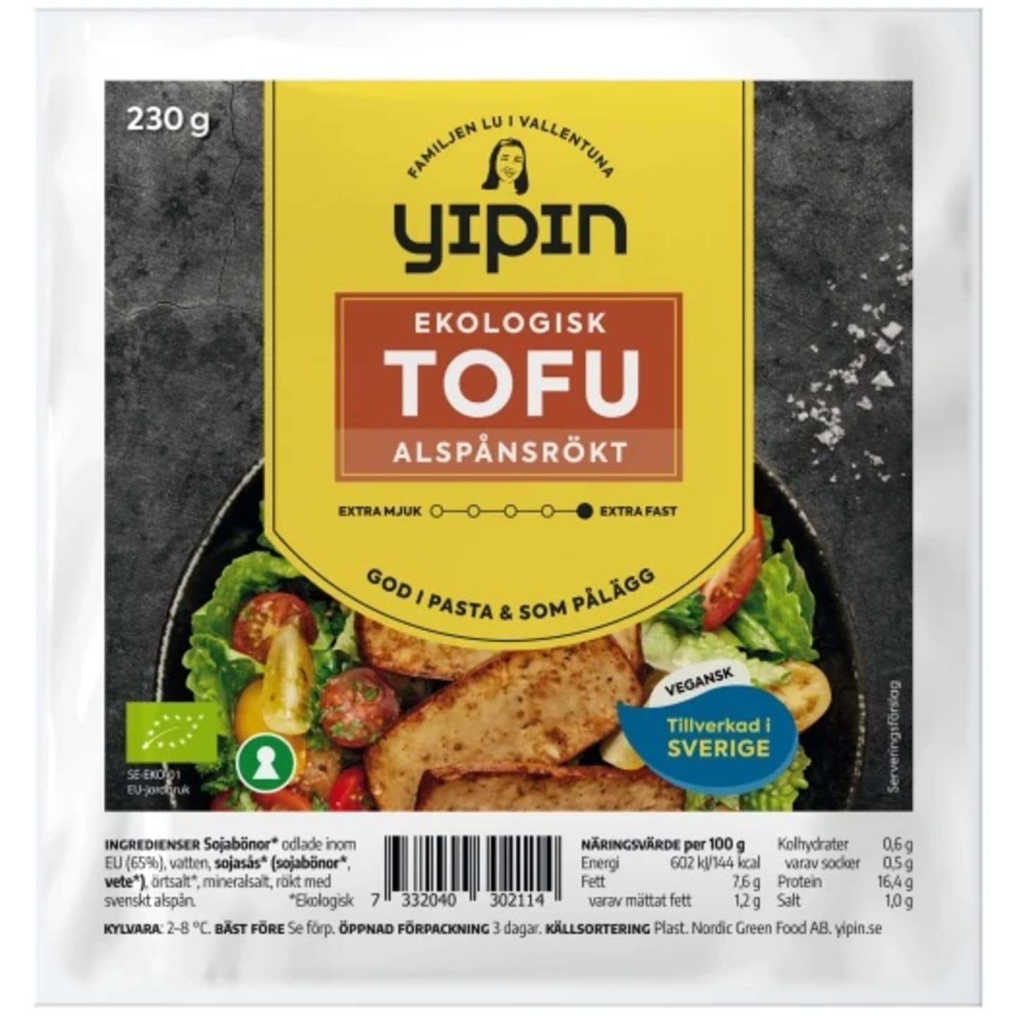 Tofu alspånsrökt EKO 230g