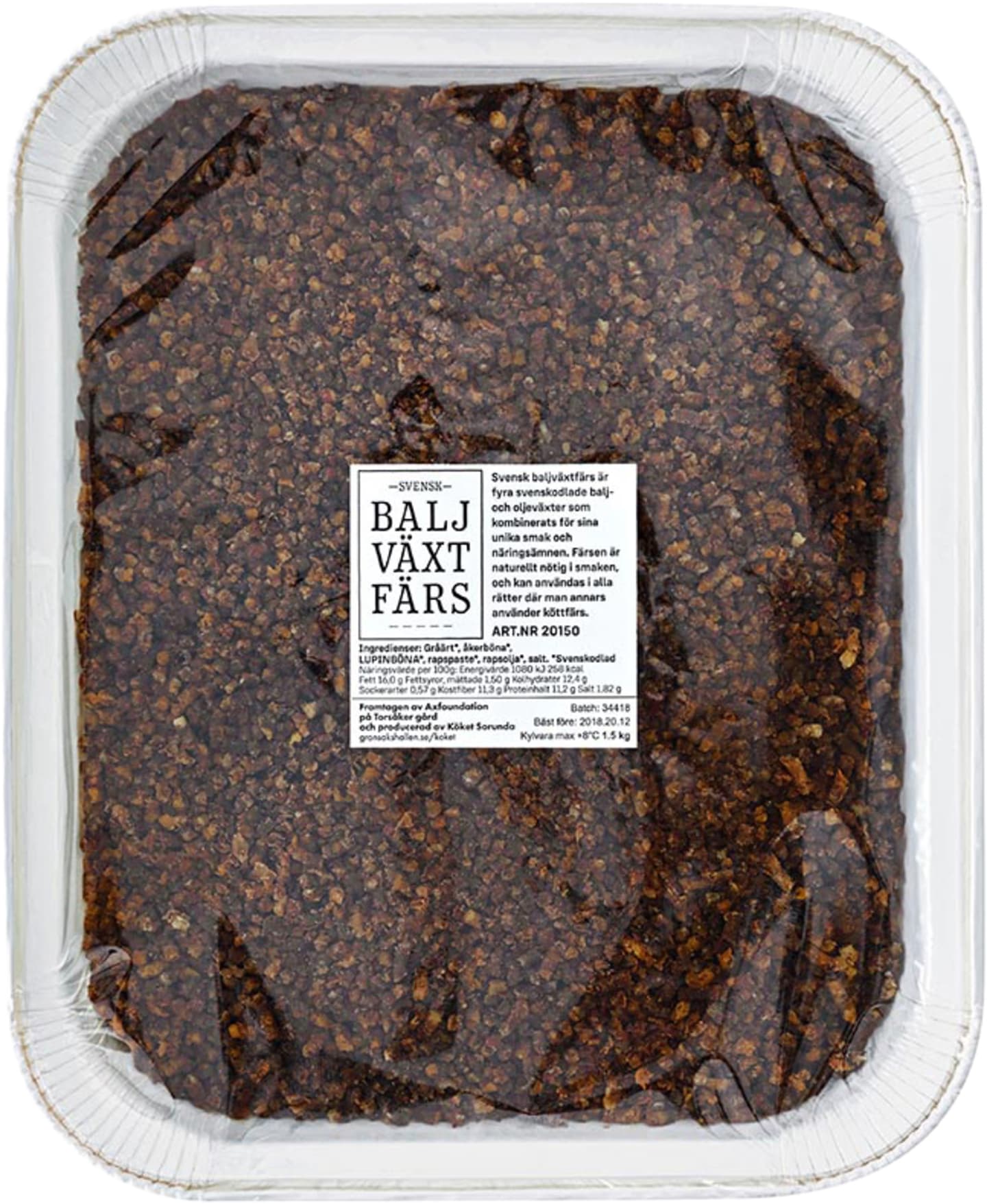 Baljväxtfärs 2kg DF