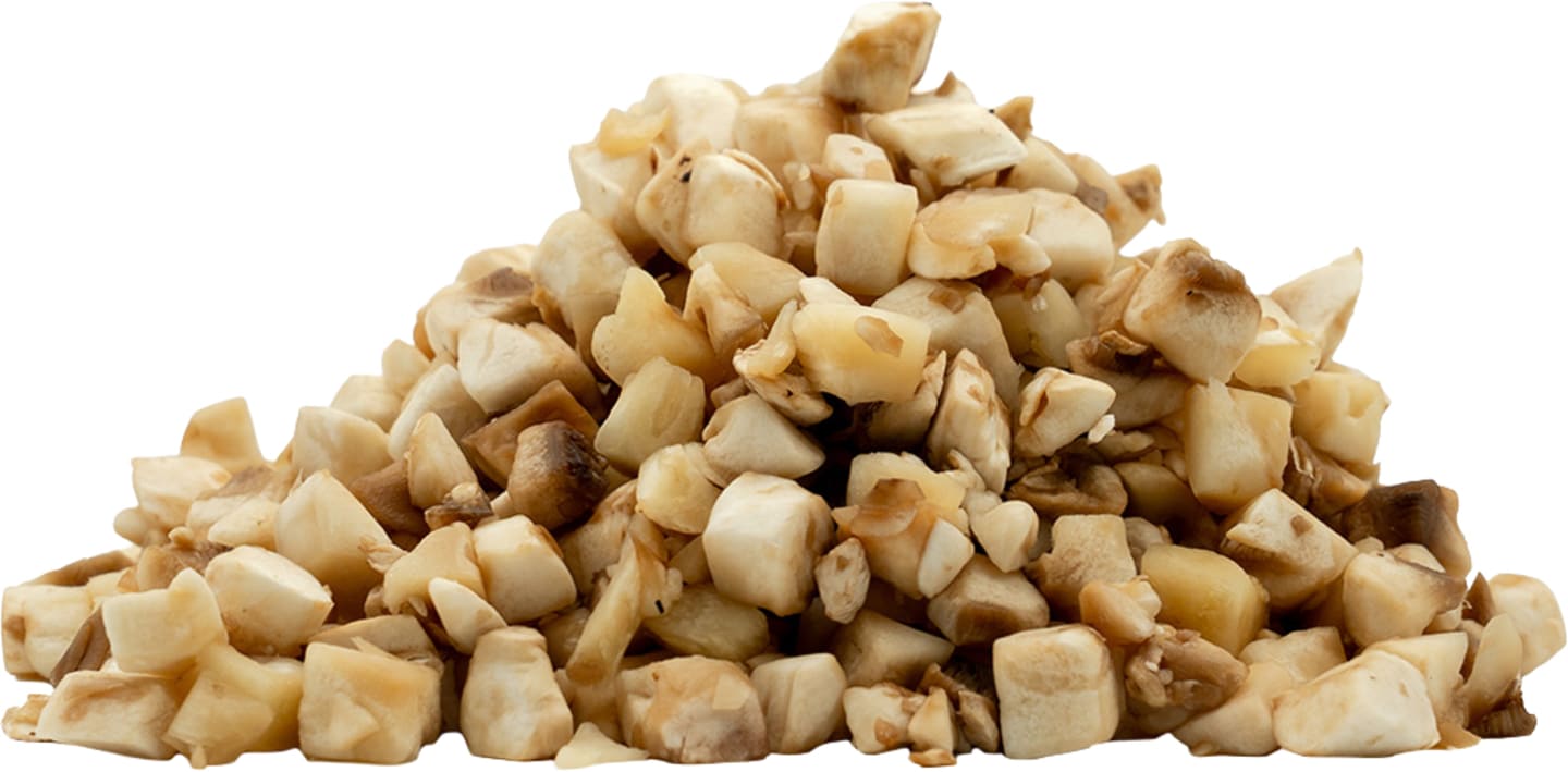 Champinjon tärn 10x10mm 1kg