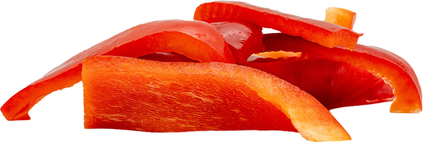 Paprika röd båtsnitt stor 2kg - Paprika | Grönsakshallen Sorunda