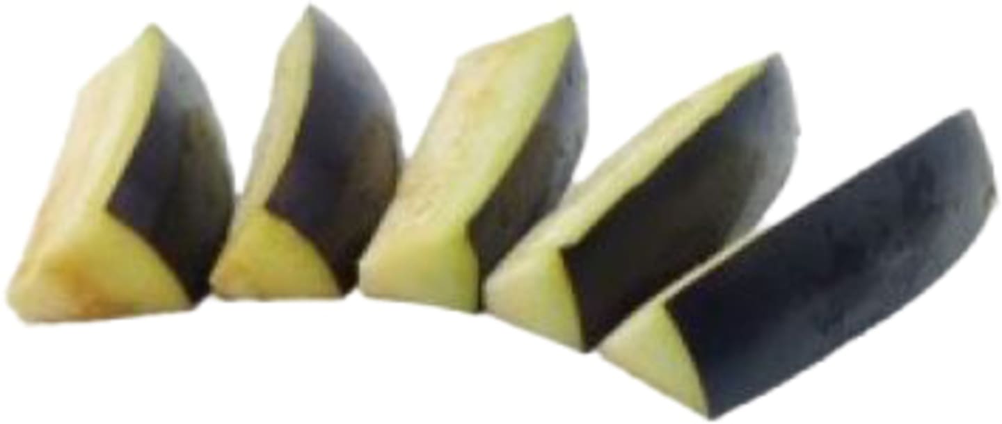 Aubergine klyftad 2kg