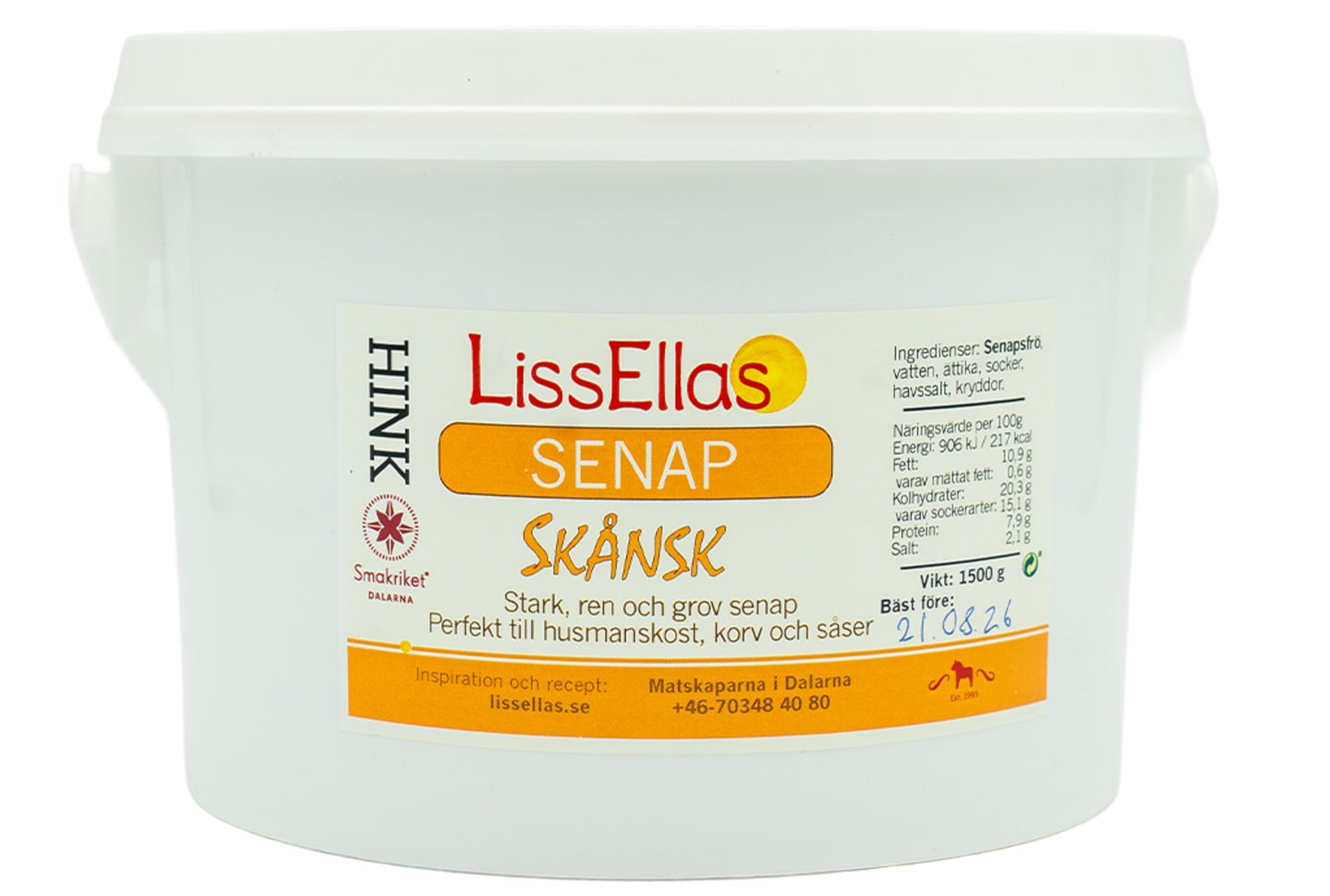 Skånsksenap 1,5kg SE