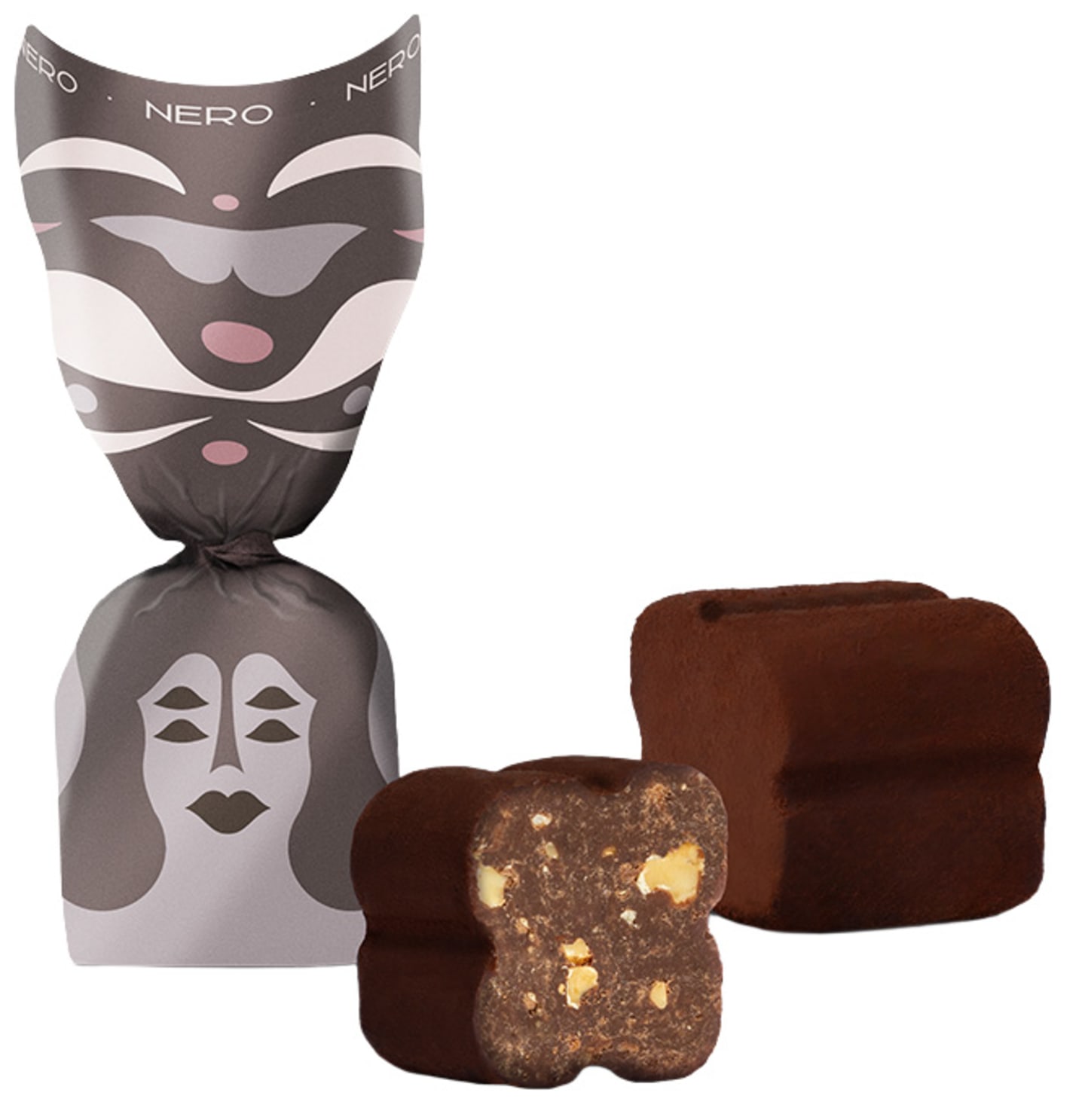 Chokladpralin mörk 1kg