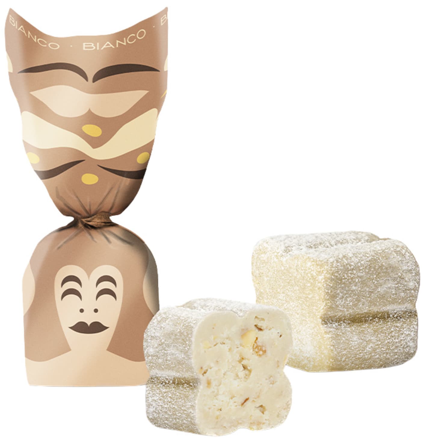 Chokladpralin vit 1kg