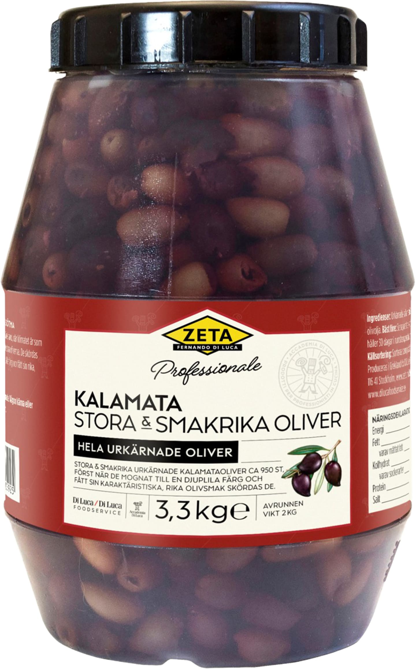 Oliver Kalamata kärnfria 3,3kg
