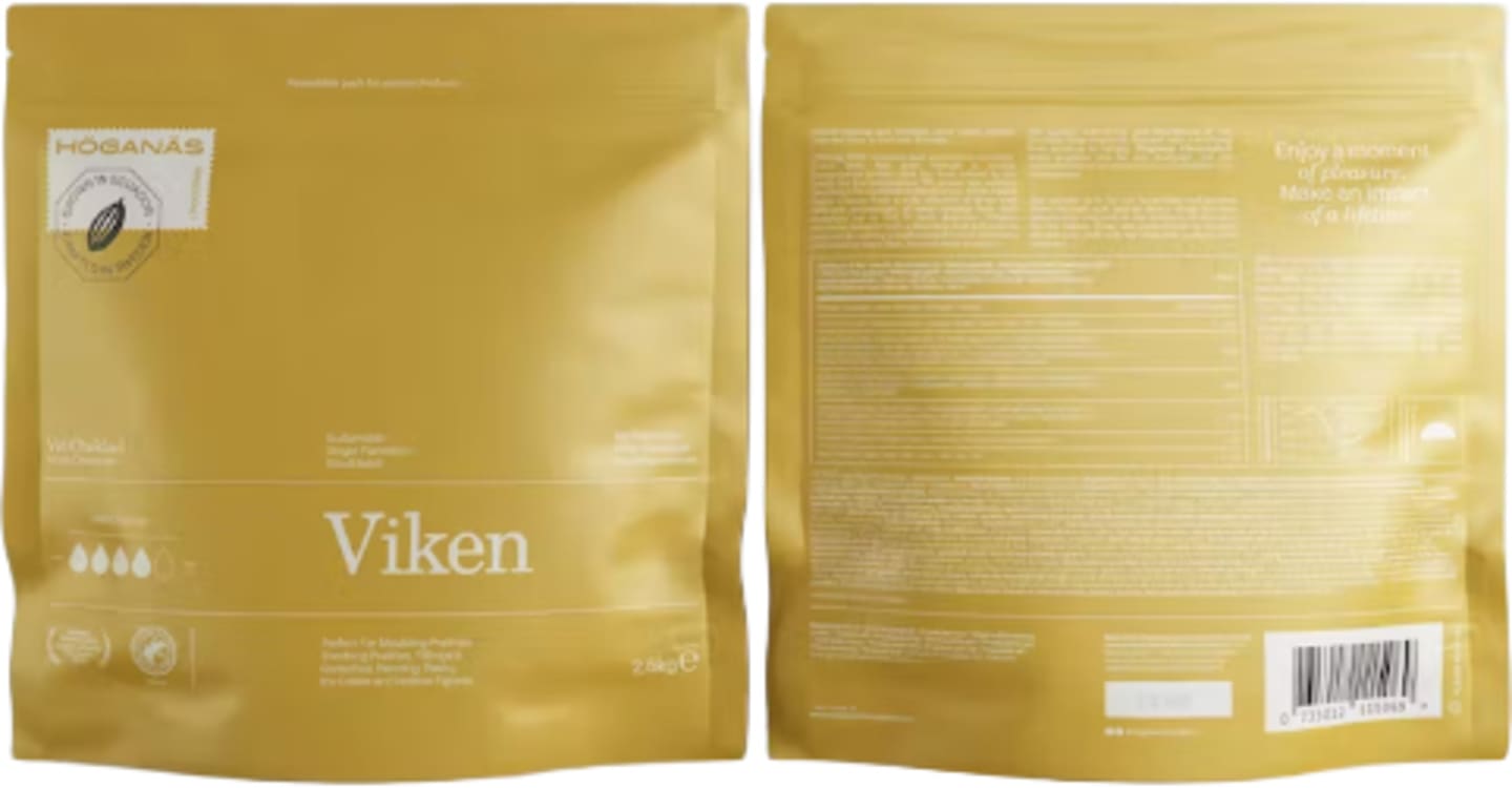 Choklad vit Viken pellets 2,5kg