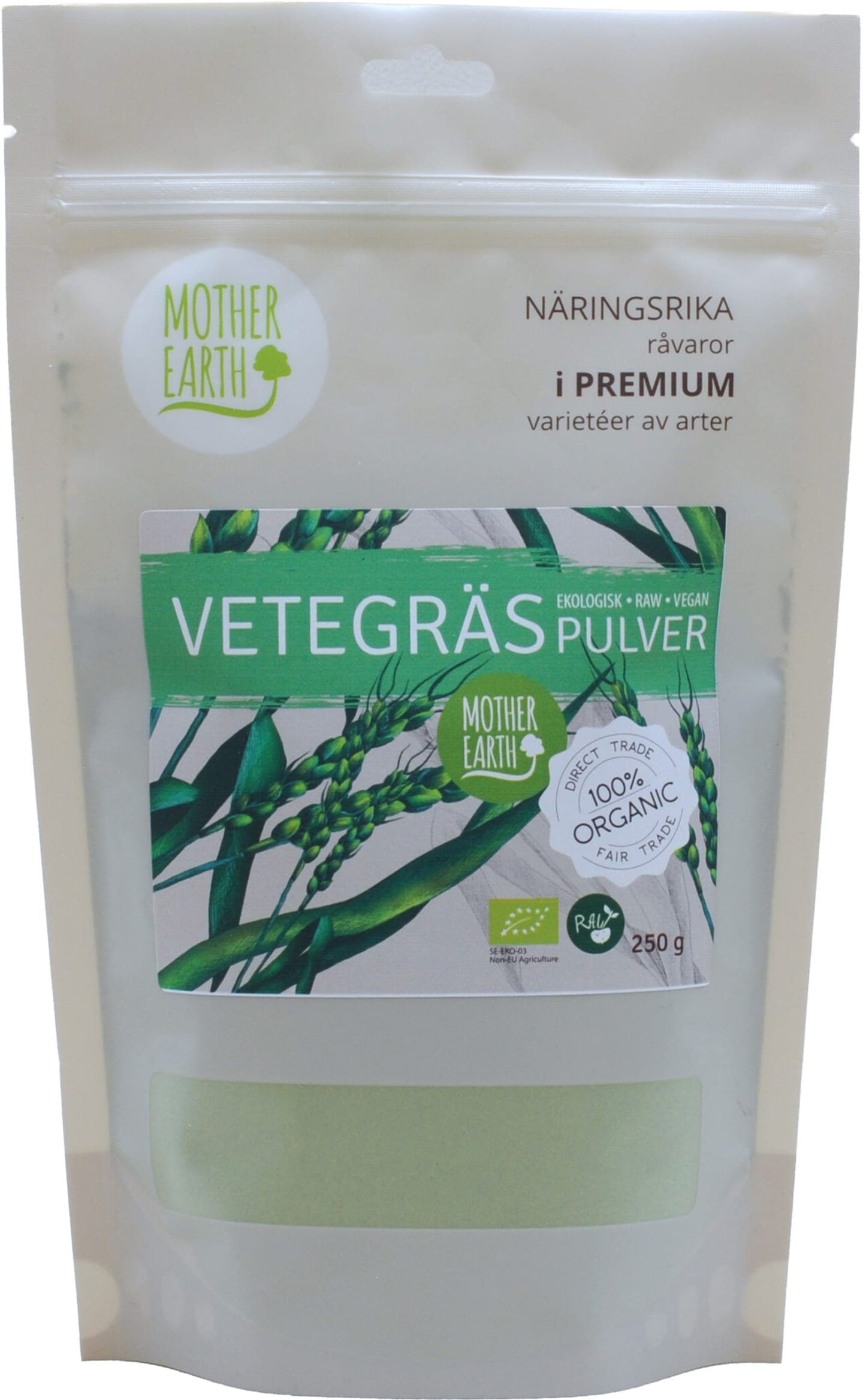 Vetegräspulver 250g