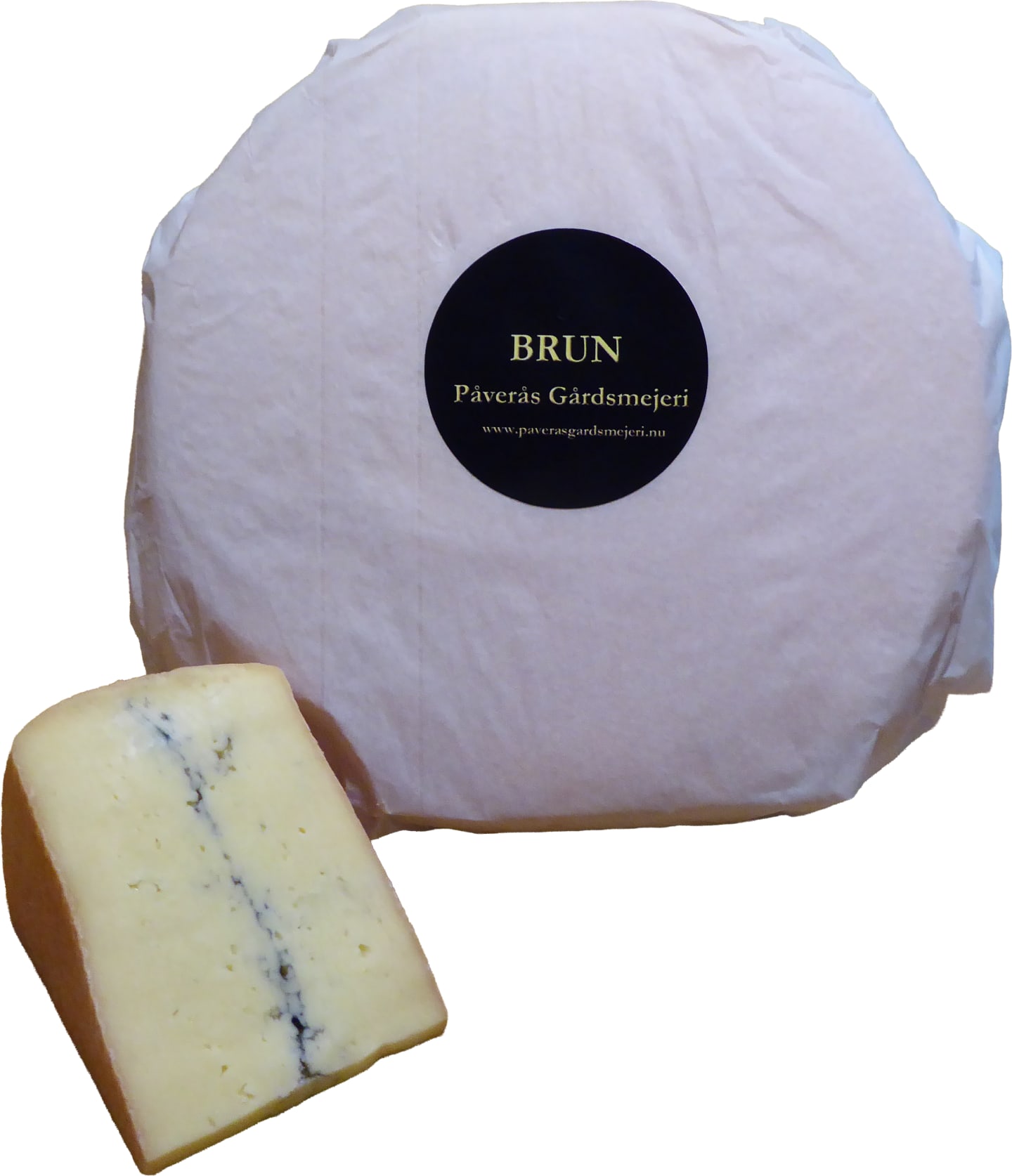 Påverås Brun kittost hel 1,2kg