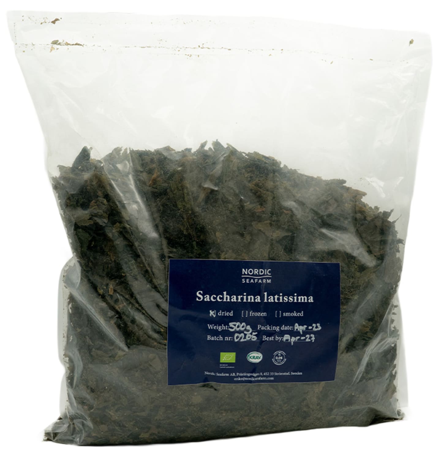 Sockertång torkad EKO 500g - Bild 1 av 1