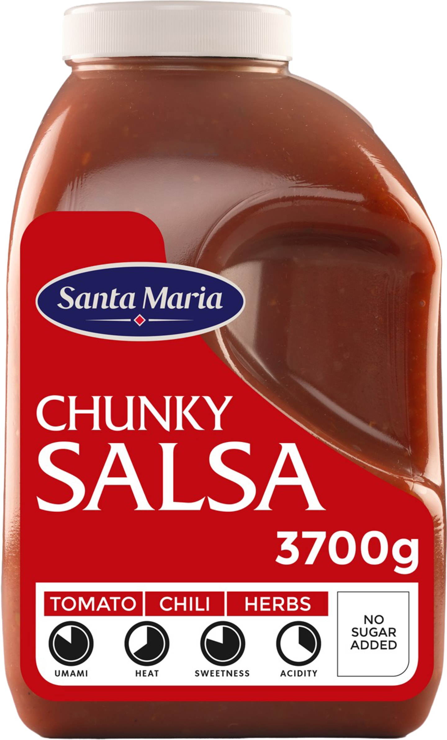 Salsa chunky medium 3,7kg
