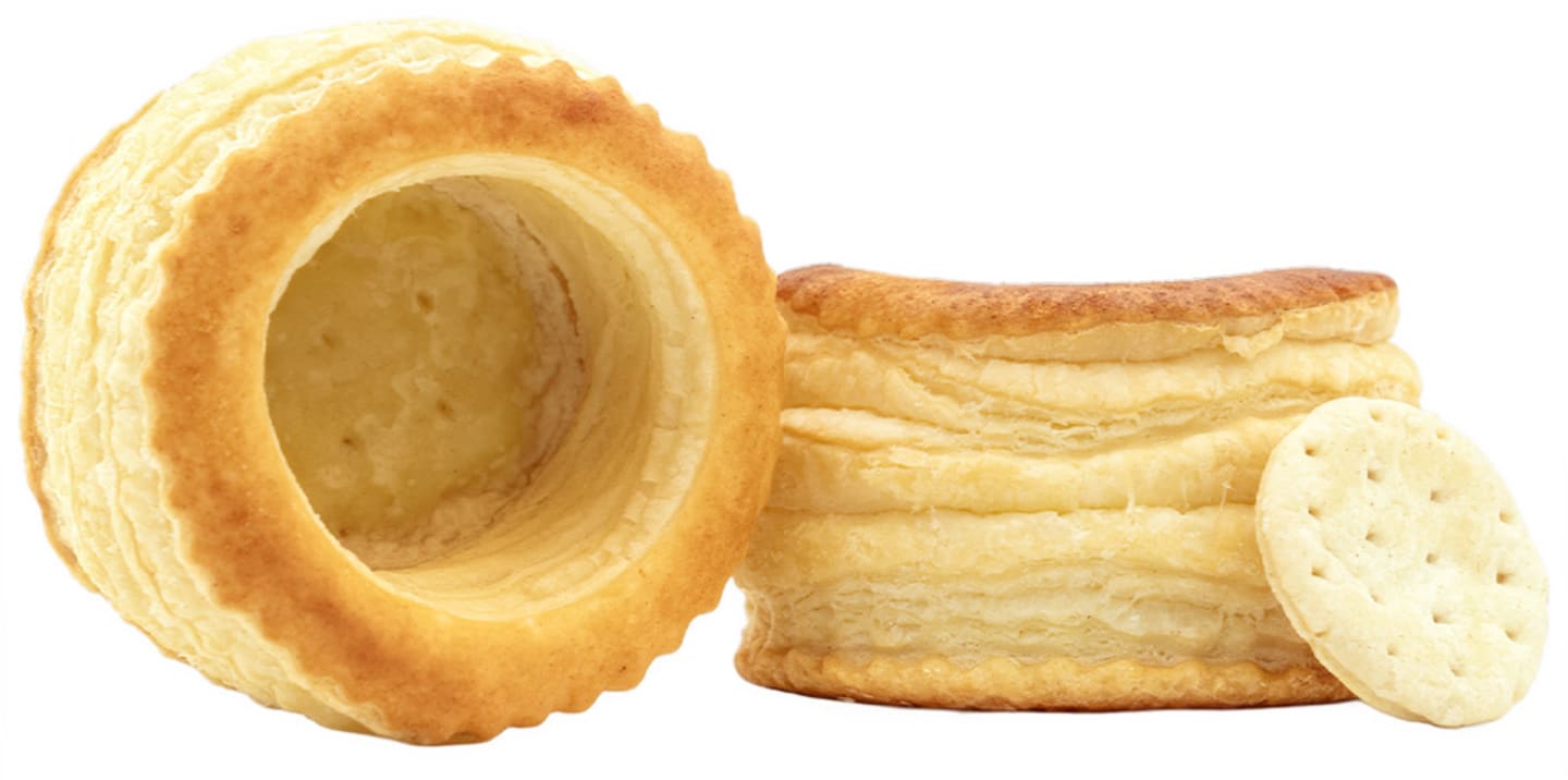 Smördegsskal Vol-au-vent 72st