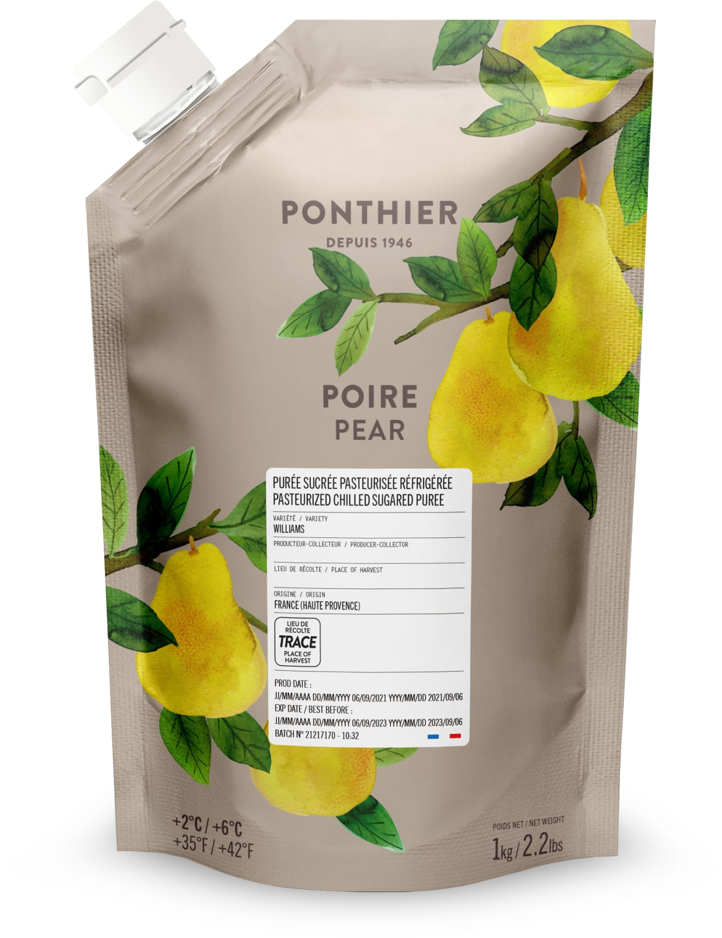 Päronpuré kyld 1kg