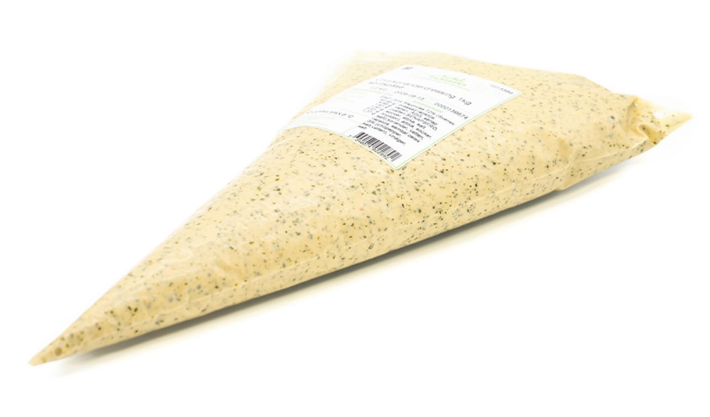 Chili/korianderdressing 1kg spritspåse