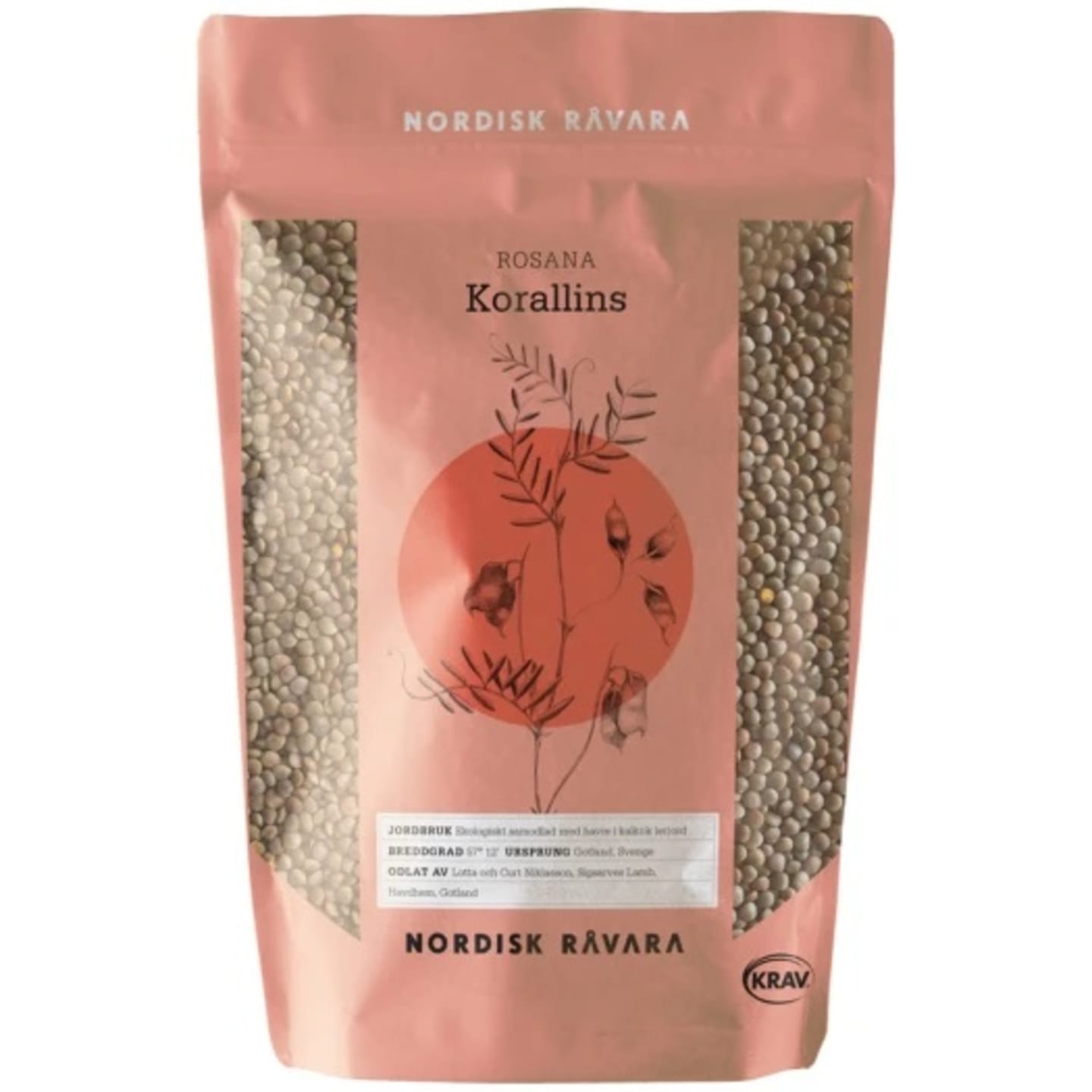 Korallinser torkade KRAV 2,5kg