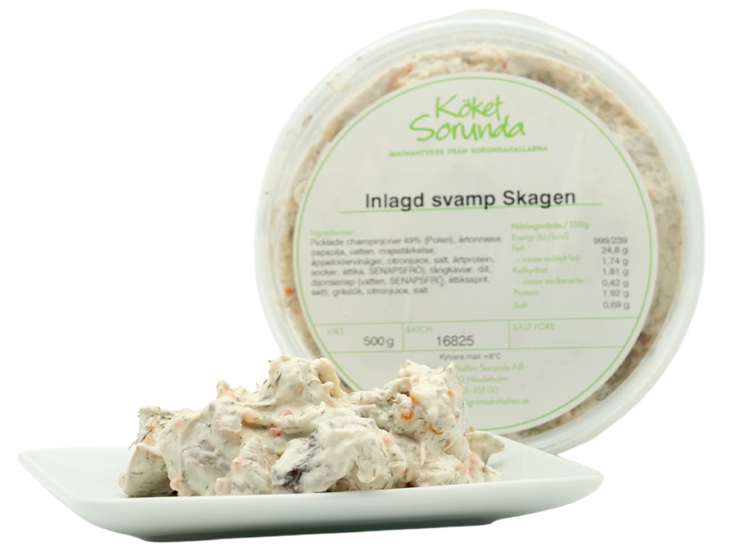 Champinjoner inlagda skagen 500g
