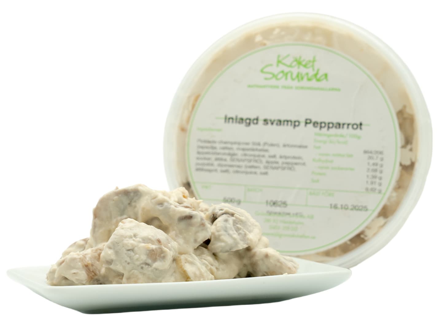 Champinjoner inlagda pepparrot 500g