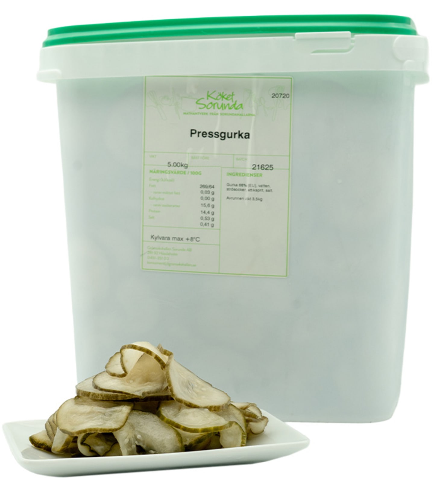 Pressgurka 5kg