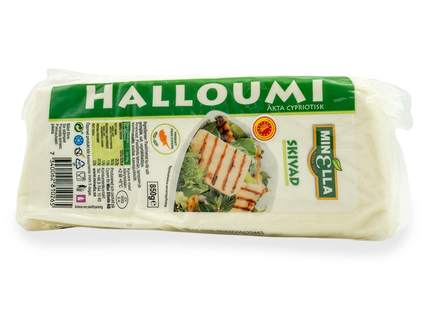 Halloumi skivad 850g