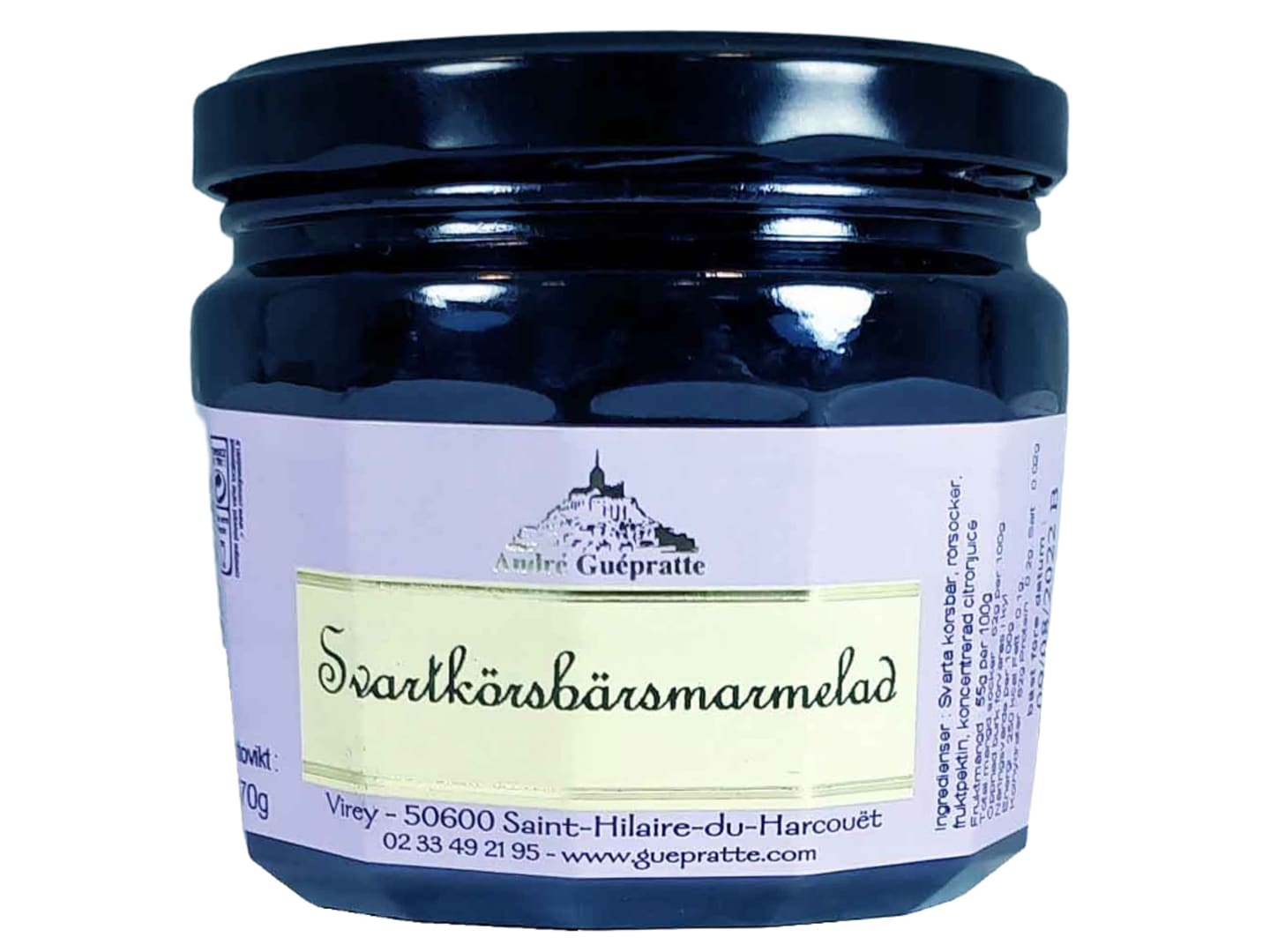 Körsbärsmarmelad 370g