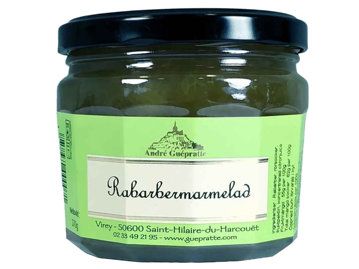 Rabarbermarmelad 370g