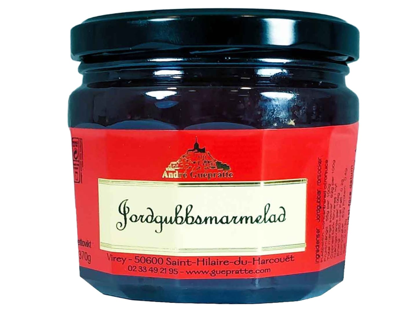 Jordgubbsmarmelad 370g