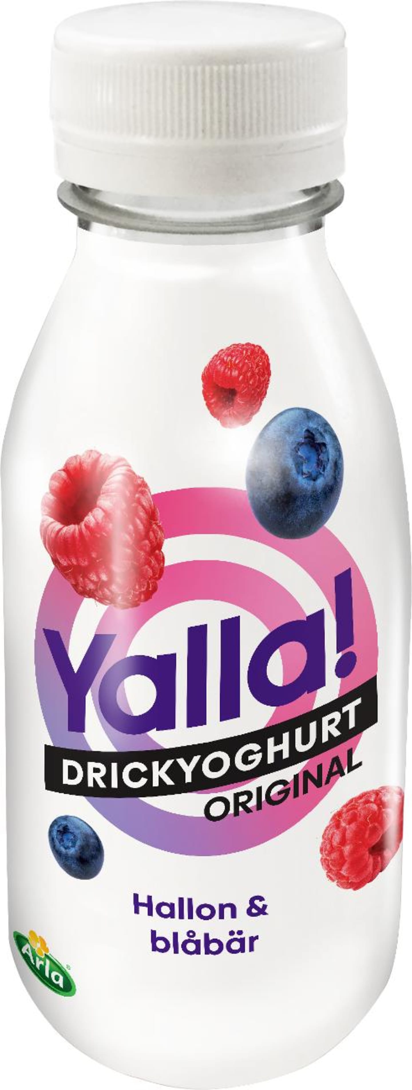 Drickyoghurt hallon/blåbär 350ml