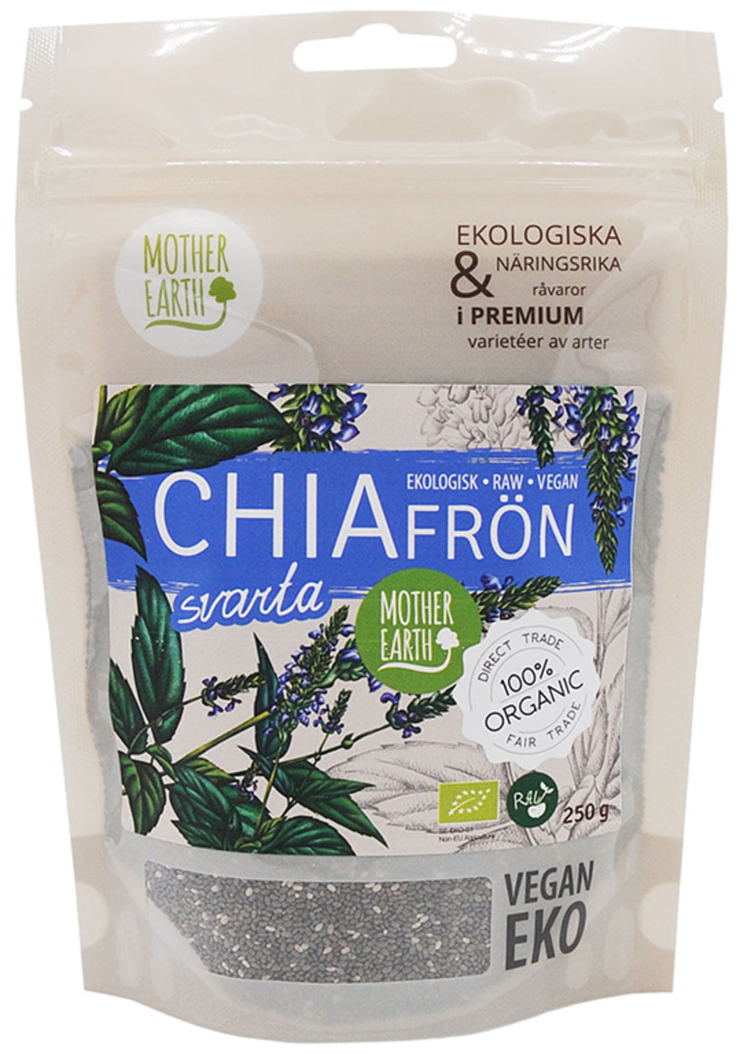 Chiafrö RAW EKO 250g