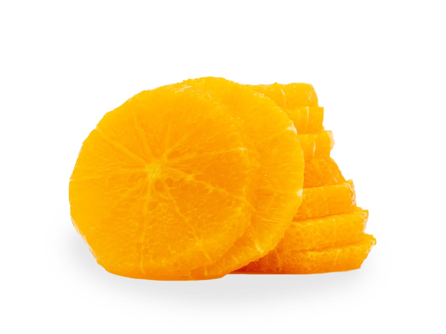 Apelsin skalad skivad 1kg
