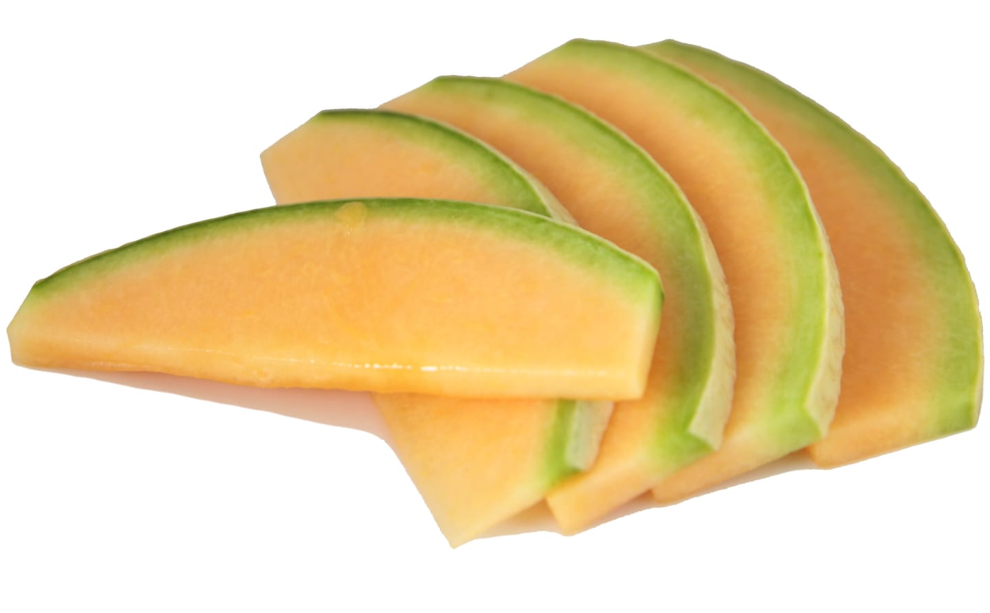 Cantaloupemelon skivad med skal 8mm 1kg