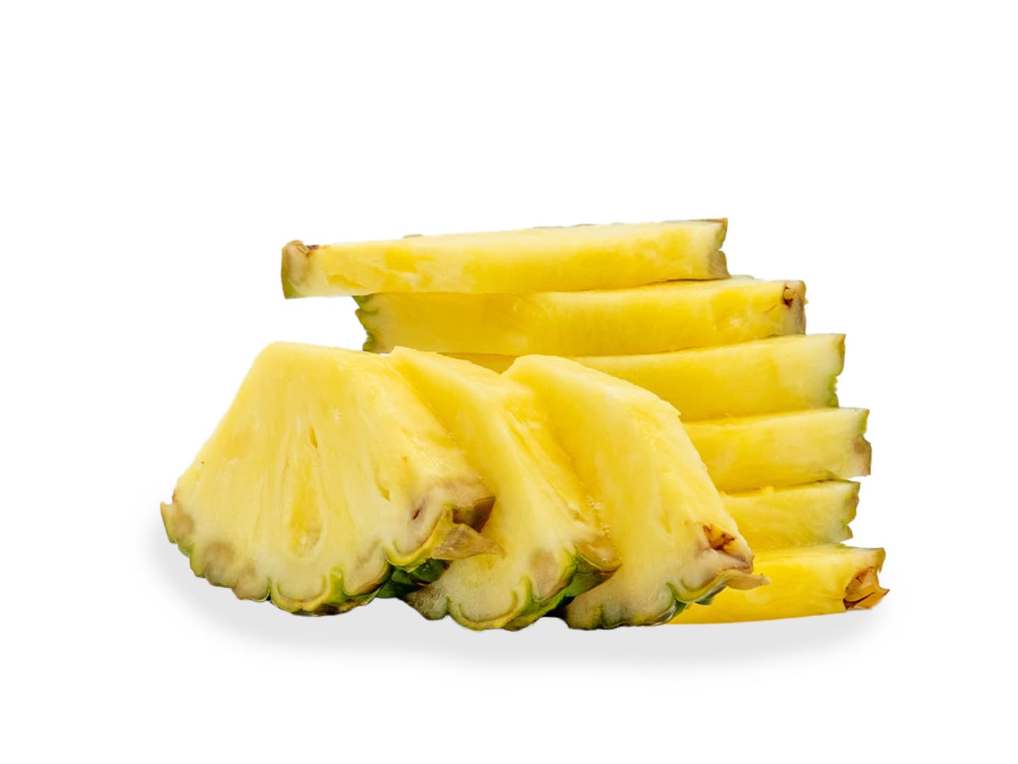 Ananas skivad med skal 1kg