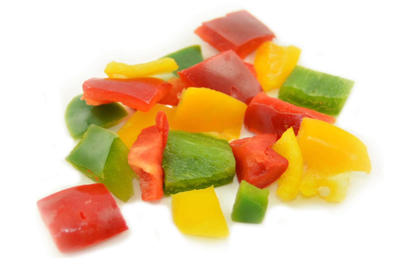 Paprika mixade färger wok 2kg