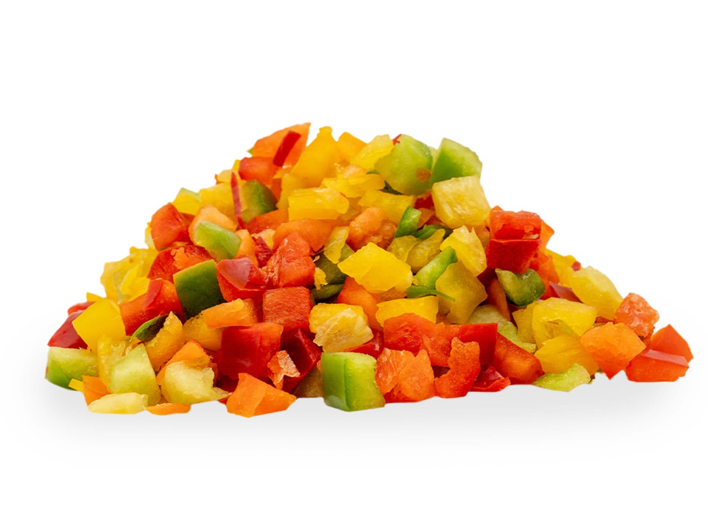 Paprika mixade färger tärnad 2kg