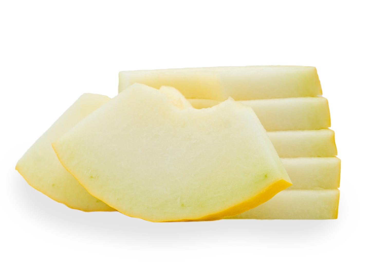 Honungmelon skivad med skal 10mm 1kg