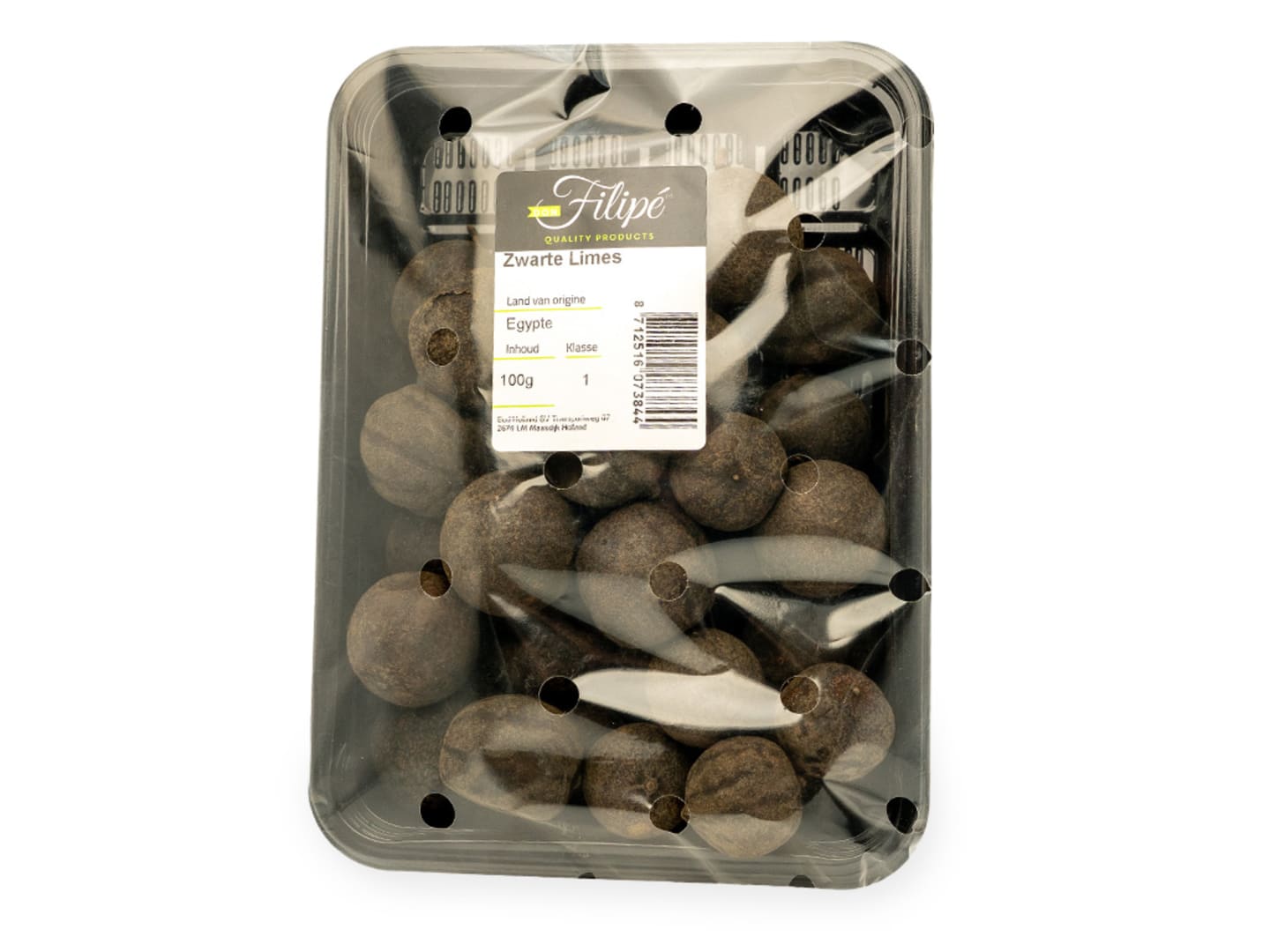 Lime torkad svart 100g