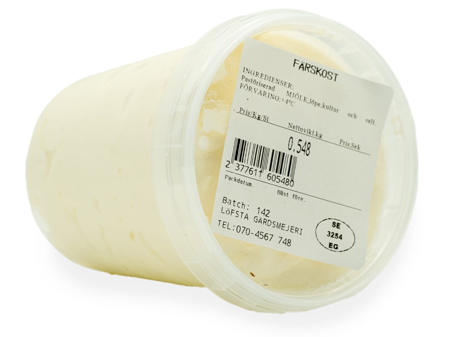 Färskost av ko 500g