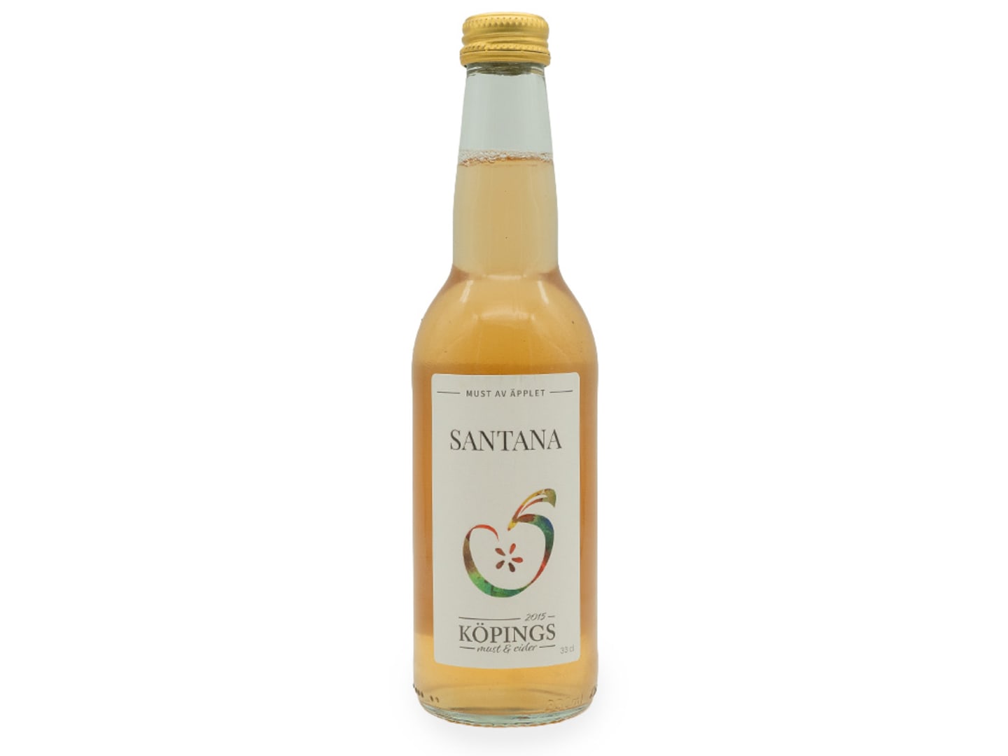 Äppelmust Santana KRAV 33cl