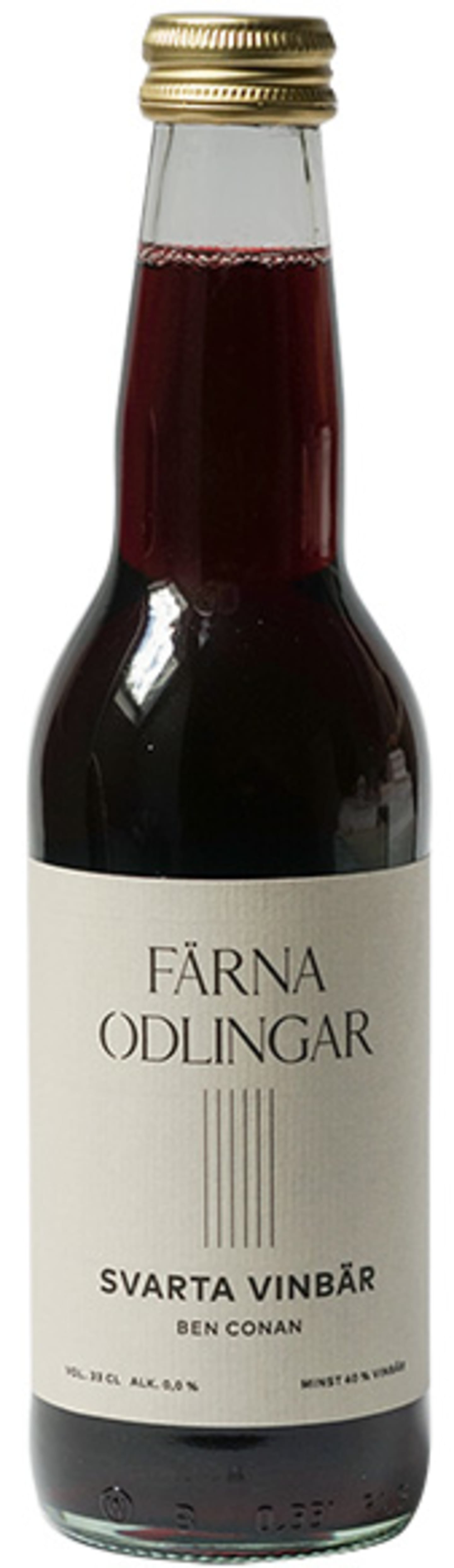 Svartvinbär mousserande 33cl