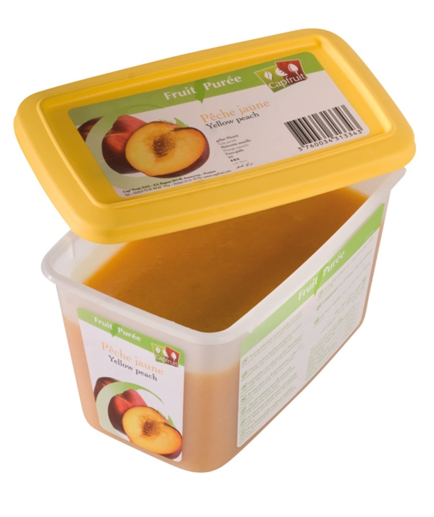 Persikopuré gul 1kg DF