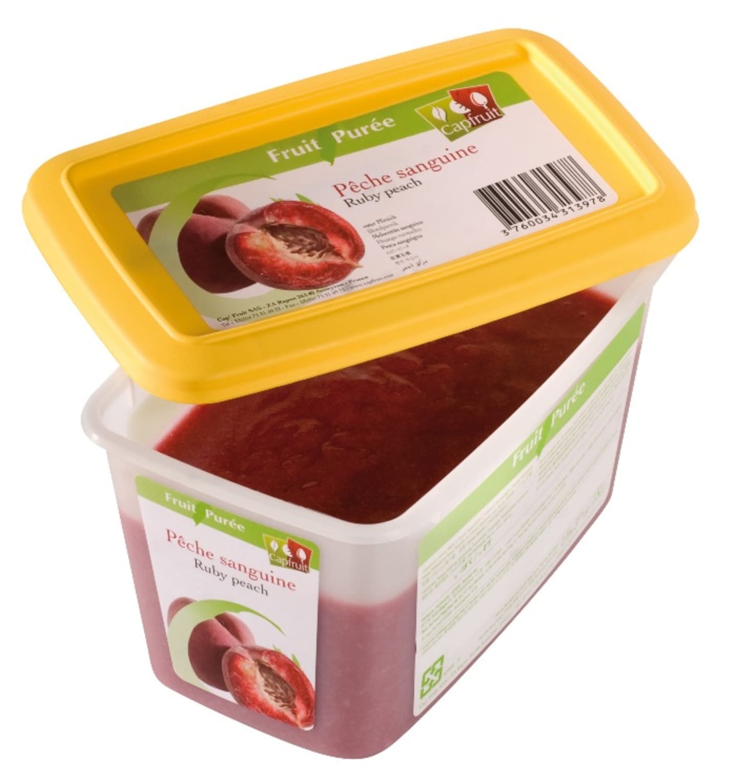 Persikopuré röd 1kg DF