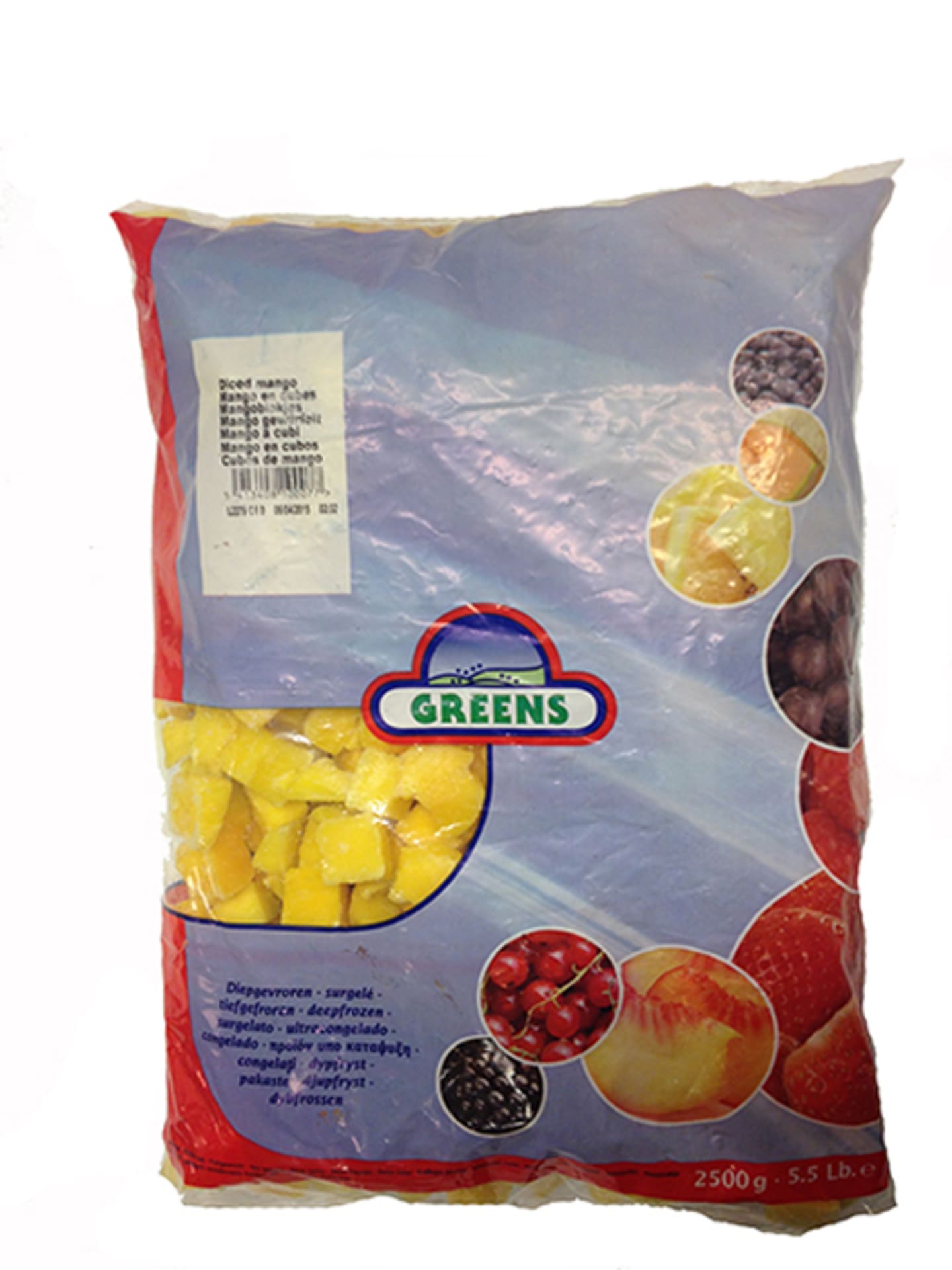 Mango tärnad 2,5kg DF