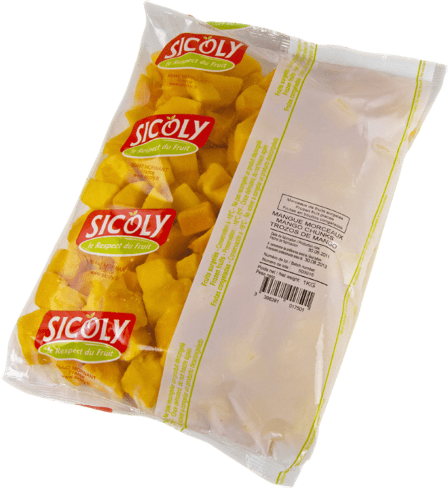 Mango tärnad 1kg DF